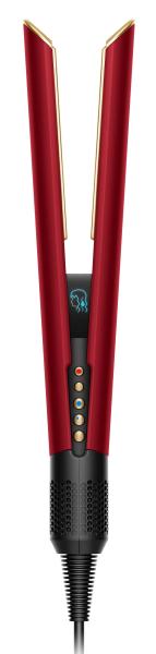 Dyson Airstrait HT01 žehlička na vlasy,  LCD displej,  Hyperdymium™ motor,  automatická pauza,  red velvet/ gold1