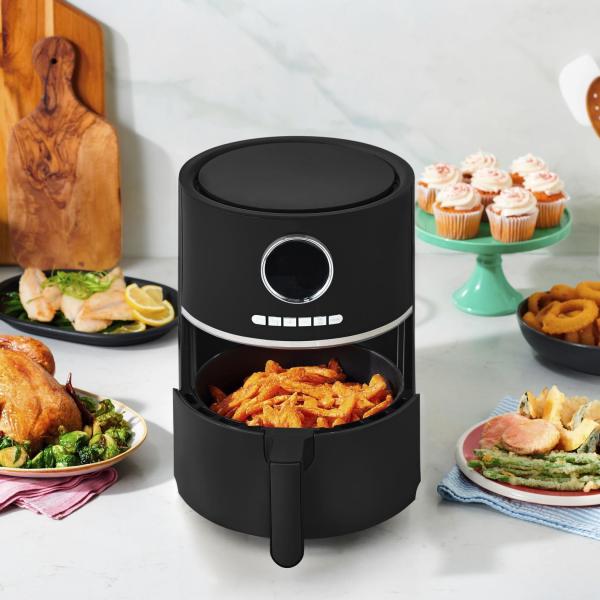 Tefal Ultra Fry EY1118 horkovzdušná fritéza,  4.2 l,  od 80 do 200 °C,  černá8