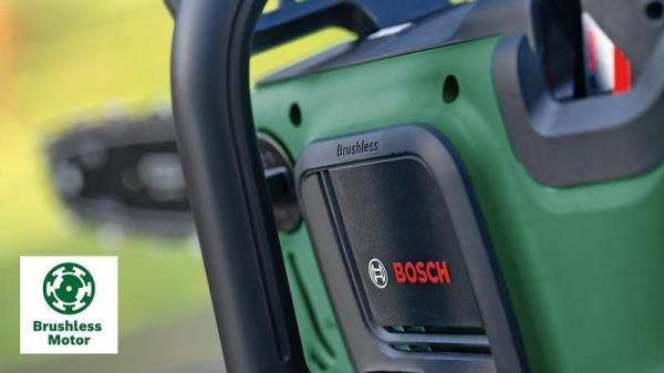 Bosch AdvancedChain 36V-35-40 akumulátorová řetězová pila,  lišta 35 cm,  řetěz Oregon,  automatické mazání olejem2