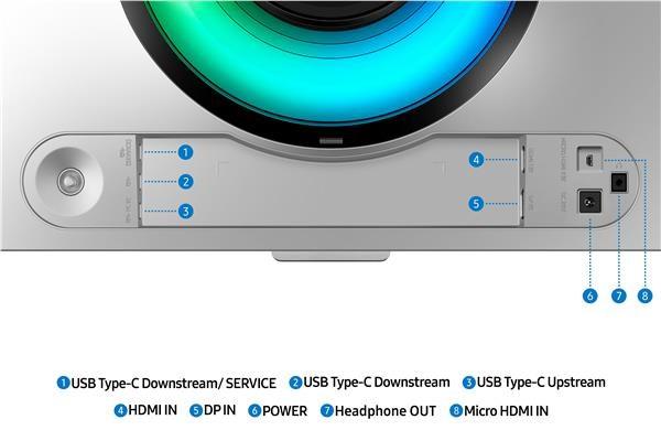 SAMSUNG MT LED LCD 49" Samsung Odyssey OLED G9 (G93SD) - 5120x1440,  QD-OLED,  Prohnutý 1800R,  240Hz8