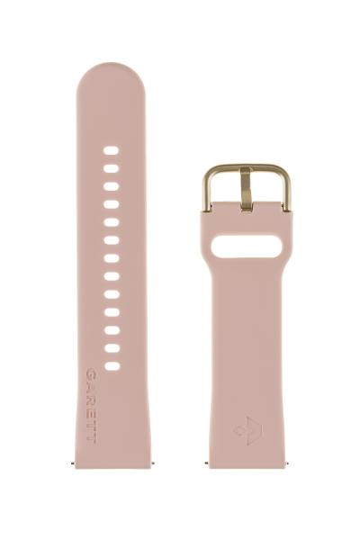 Garett univerzání řemínek 20 mm,  světle růžový (pudrový)