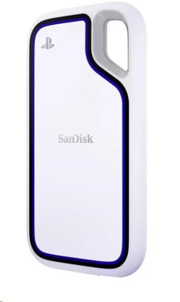 SanDisk externí SSD 2TB Extreme Portable for PlayStation 5 Console and PC, (R1050 / W1000MB/ s), USB 3.2