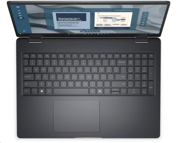 DELL NTB Pro 16 PC16255/AMD Ryzen AI 5 PR 340/16GB/512SSD/16" FHD+ /IR Cam & Mic/65W/WLAN/vPro|Backlit Kb/W11P/3Y PS NBD4
