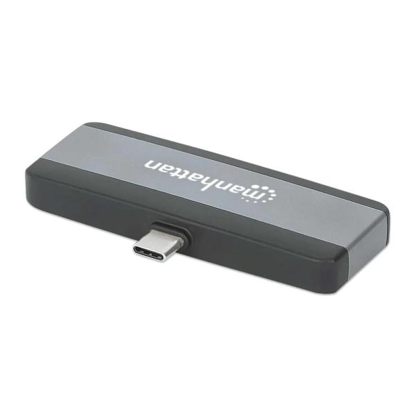MANHATTAN Dokovací stanice USB-C 4v1, HDMI, USB-C PD 100W, USB-A 3.0, 3.5mm Jack4