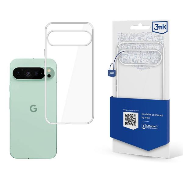 BAZAR - 3mk Clear Case pro Google Pixel 9 Pro XL,  čirá - Poškozený obal (Komplet)