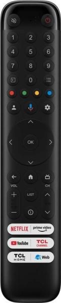 TCL 55P655 55" TV,  4K Ultra HD,  LED,  Google TV,  HDR,  MagiConnect T-cast,  WiFi,  Bluetooth,  Dolby Audio7