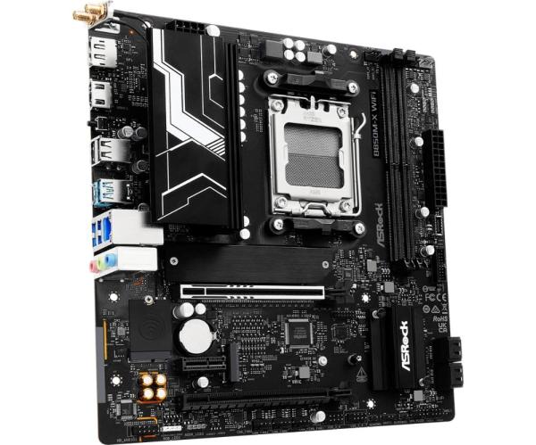 ASRock MB Sc AM5 B850M-X WIFI R2.0,  AMD B850,  2xDDR5,  1xDP,  1xHDMI,  WiFi,  mATX2