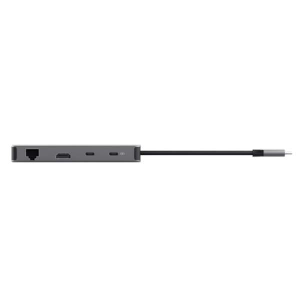 TRUST Dokovací stanice DALYX USB-C,  8v1,  HDMI,  RJ45,  2xUSB-C,  2xUSB-A,  microSD/ SD karta,  šedá5