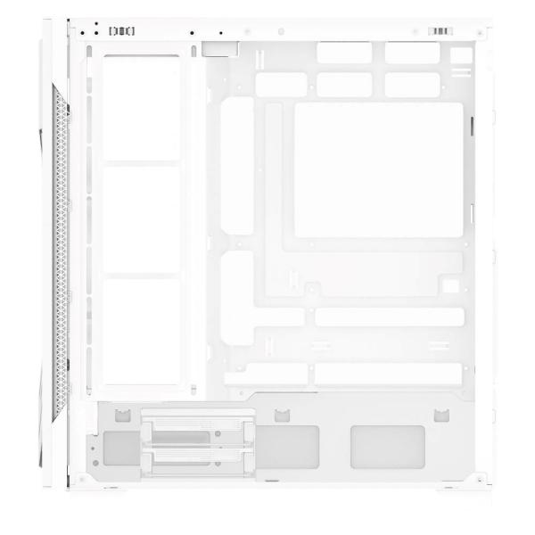ADATA XPG case STARKER AIR BTF Mid-Tower,  bez zdroje,  4x 120mm ARGB,  Bílá6