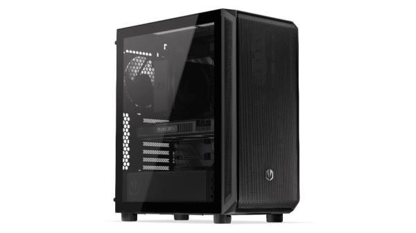 ENDORFY Case Arx 500 Core,  Průhledná bočnice,  ATX,  4x140mm Fan,  černá