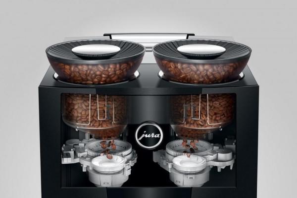 Jura GIGA 10 Diamond Black prémiový automatický kávovar, WiFi Connect, 2 zásobníky kávy11