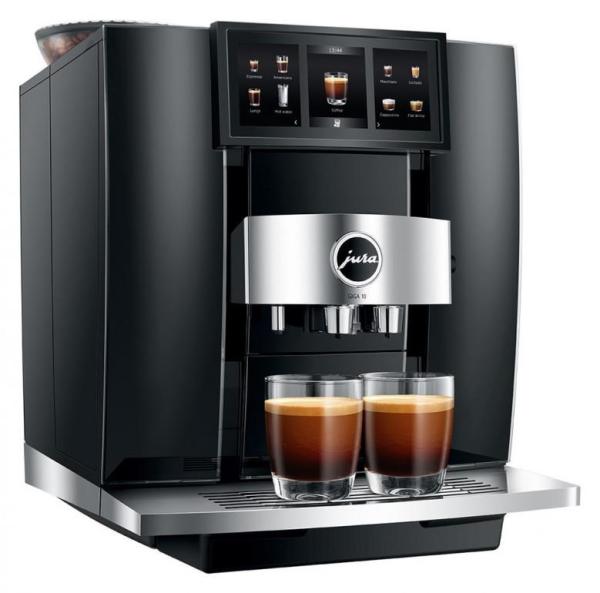 Jura GIGA 10 Diamond Black prémiový automatický kávovar, WiFi Connect, 2 zásobníky kávy1
