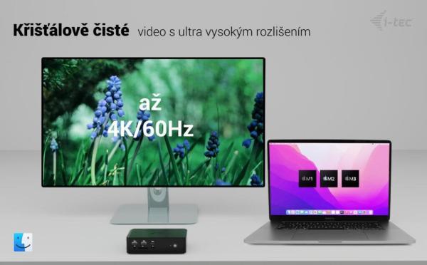 i-tec Thunderbolt 5 Quattro Display Docking Station,  Power Delivery 140W8
