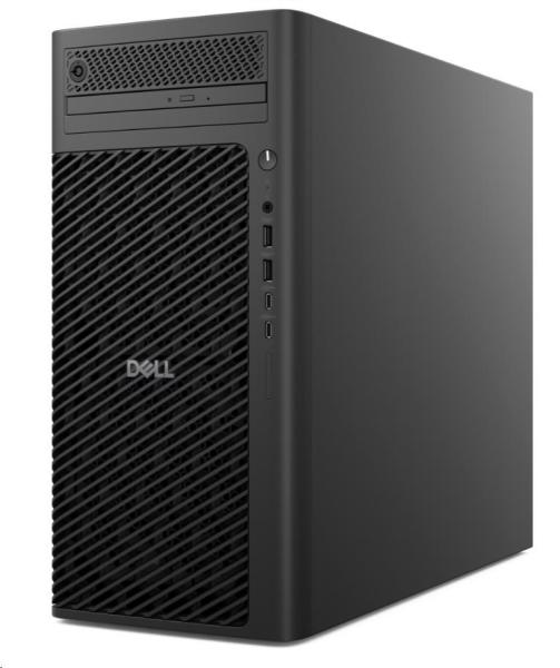 DELL PC Pro Max Tower T2 FCT2250/ 1500W/ TPM/ U7-265/ 16GB/ 512SSD/ Integrated/ vPro/ Kb/ Mouse/ W11 Pro/ 3Y PS NBD0