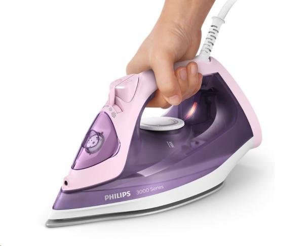 Philips 3000 Series DST3020 30 napařovací žehlička, 2200 W, keramická žehlicí plocha, fialová3