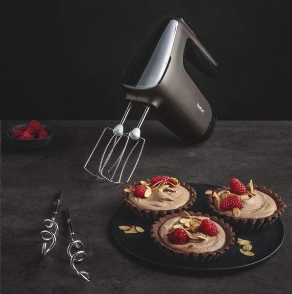 Tefal Powermix Silent HT650E38 ruční mixér,  600 W,  variabilní přepínač rychlosti,  pulzní funkce6