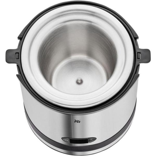 WMF KITCHENminis zmrzlinovač,  LCD displej,  3v1 - jogurt,  sorbet a zmrzlina,  nerezová ocel3