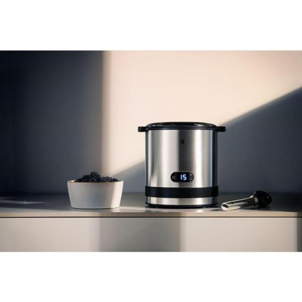WMF KITCHENminis zmrzlinovač,  LCD displej,  3v1 - jogurt,  sorbet a zmrzlina,  nerezová ocel7