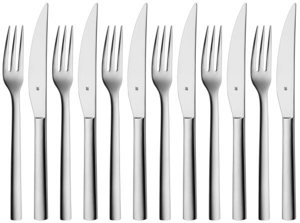 WMF Nouva steakové příbory,  nerezová ocel,  12 ks