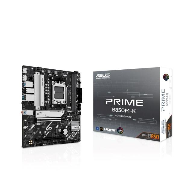 ASUS MB Sc AM5 PRIME B850M-K,  AMD B850,  2xDDR5,  1xDP,  1xHDMI,  mATX