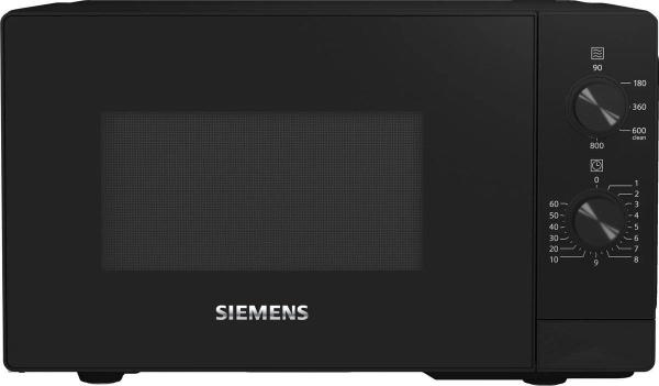 Siemens iQ300 FF020LMB2,  mikrovlnná trouba,  800 W,  5 úrovní ohřevu,  talíř 27 cm,  černá