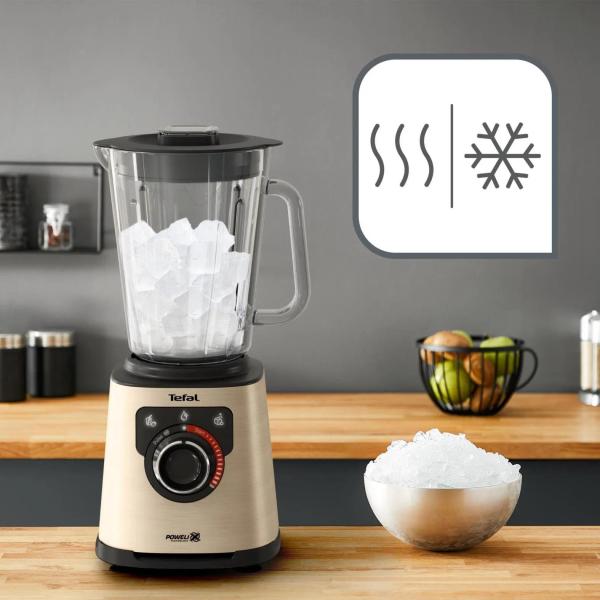 Tefal BL871A31 Perfectmix+ Beige stolní mixér,  1200 W,  28000 ot/ min,  6 nožů,  přednastavené programy4