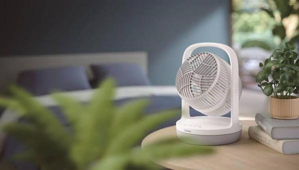Philips 2000 Series CX2050/ 00 stolní ventilátor,  3 rychlosti,  23 dB,  2 režimy,  bílá /  šedá9