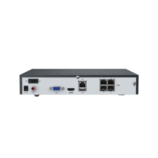 REOLINK bezpečnostní NVR jednotka NVS4, Kapacita až 6TB, 4 Kanálů s 16MP2