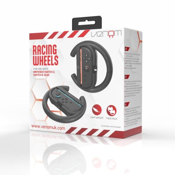 VENOM VS4934 Racing Wheel Twin Pack for Nintendo Swtich 2 Switch5