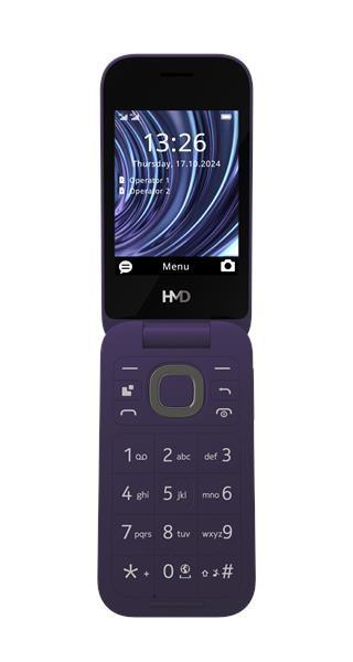 HMD Nokia 2660 Flip Dual SIM,  4G,  fialová (2025),  (CZ,  SK,  HU)3