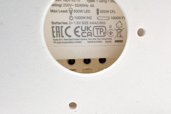 TP-Link D-EAPWALL2-C,  držák box pro upevnění na zeď EAP115-Wall,  EAP230-Wall,  EAP650-Wall,  Tapo S210,  Tapo S220,  bílý13
