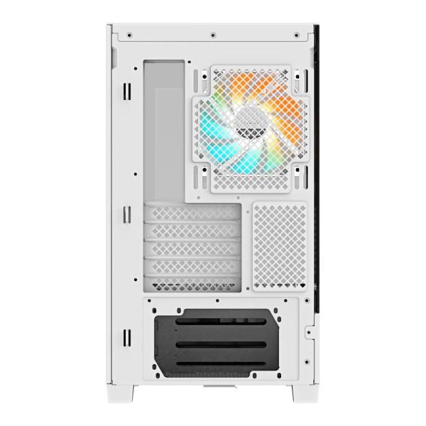 GIGABYTE case GB-C201PI,  Mid tower,  2xUSB 3.0,  3x 120mm ARGB Fan,  bílá4