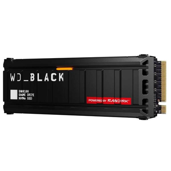 WD BLACK SSD NVMe 2TB PCIe SN8100 Powered by SanDisk,  Gen5,  (R:14900,  W:14000MB/ s),  Chladič0