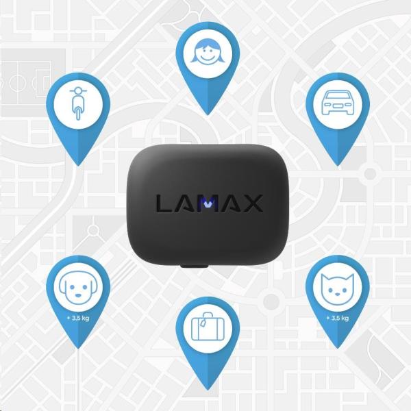 LAMAX GPS Locator + obojek10