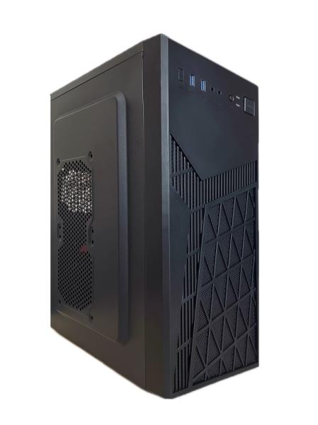 EUROCASE skříň ML N6-560B,  ATX,  2x USB-A,  1x USB-C,  2x 120mm ARGB Fan,  černá1