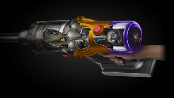 BAZAR - Dyson V12 Detect Slim Absolute 2023,  akumulátorový vysavač,  iluminační technologie,  3 režimy - použito,  opraveno2