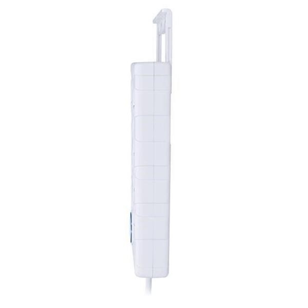 Solight přepěťová ochrana,  8z,  USB A+C,  2m,  bílá5