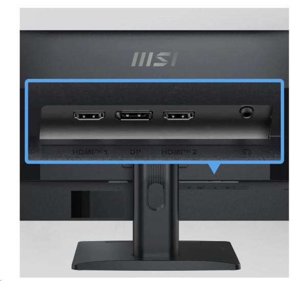 MSI LCD PRO MP275QPG,  27" 2560x1440,  IPS,  100Hz,  4ms,  VESA 100x100mm,  N/ A,  Black5