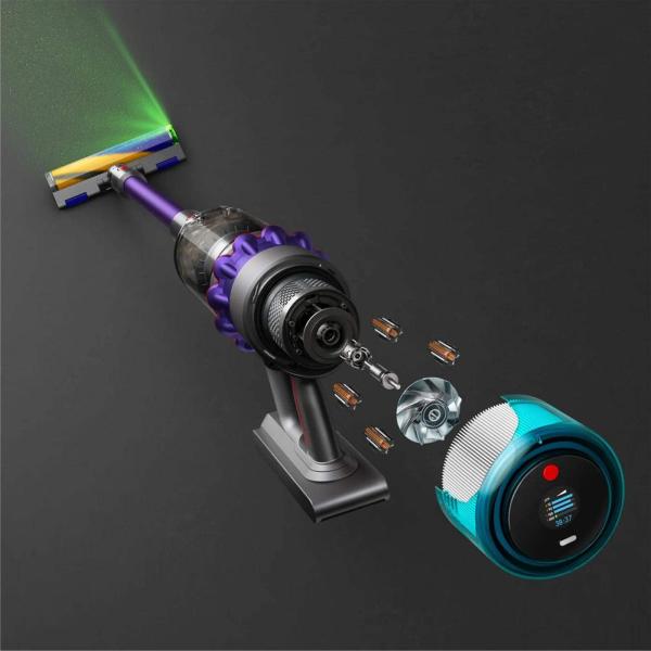 BAZAR - Dyson Gen5detect Absolute vysavač tyčový vysavač,  akumulátorový,  660 W,  HEPA filtr - použito,  opraveno3