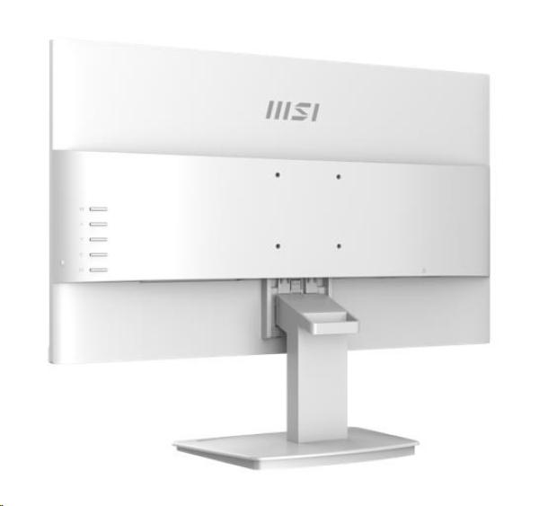 MSI LCD PRO MP2412W, 23.8", 1920 x 1080, VA, 100Hz, 250nits, VESA 75x75, White5