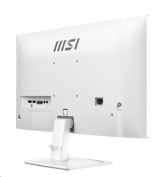 MSI LCD PRO MP251W E2, 24.5", 1920 x 1080, IPS, 120Hz, 300nits, VESA 100x100, White3
