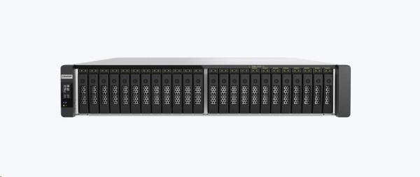 QNAP TDS-h2489FU-R2-4314-128G (2x Xeon, 128GB RAM, 24x 2, 5" U.2 SATA, 4x PCIe, 4x 2, 5GbE, 2x 25GbE)