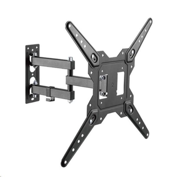 Výsuvný držiak Brateck LPA68-443 pre TV 23"-55" 30kg polohovateľný nástenný