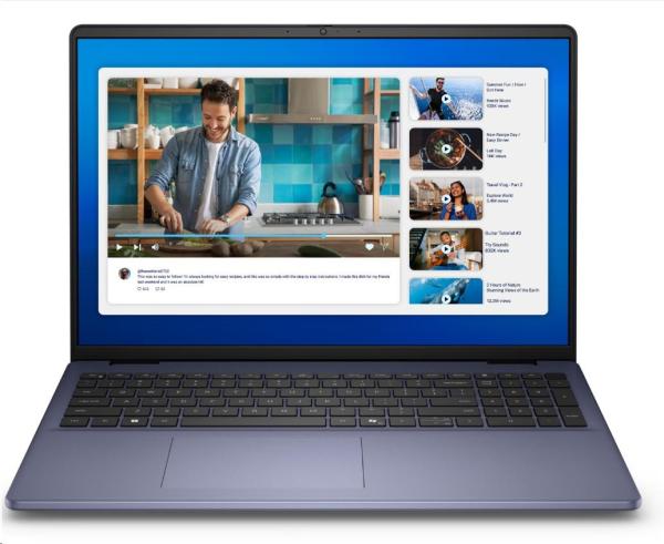 DELL NTB 16 DC16251/ C7-150U/ 32GB/ 1TSSD/ 16" FHD+ / Integrated/ FgrPr/ 3 Cell/ 65W/ WLAN/ Backlit Kb/ W11 Pro/ 3Y PS NBD