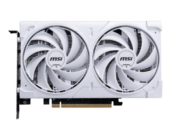 MSI VGA NVIDIA GeForce RTX 5060 8G VENTUS 2X OC WHITE,  RTX 5060,  8GB GDDR7,  3xDP,  1xHDMI1