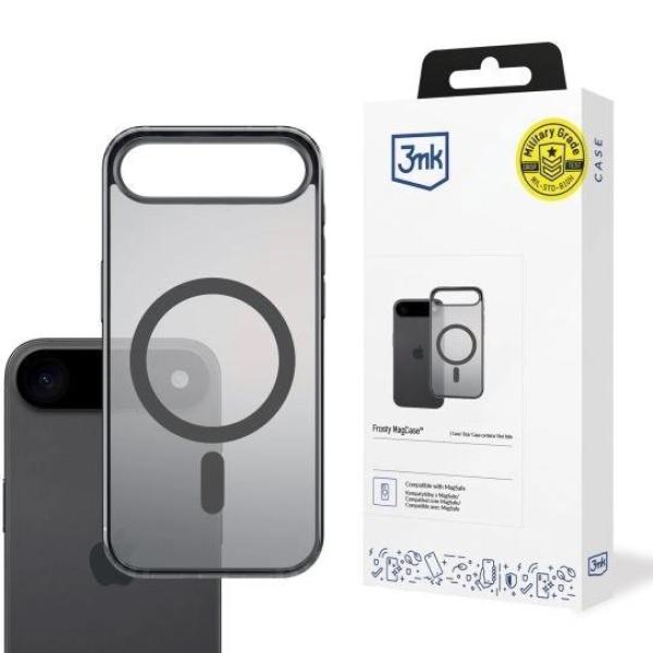 3mk ochranný kryt Frosty MagCase Black pro Apple iPhone Air