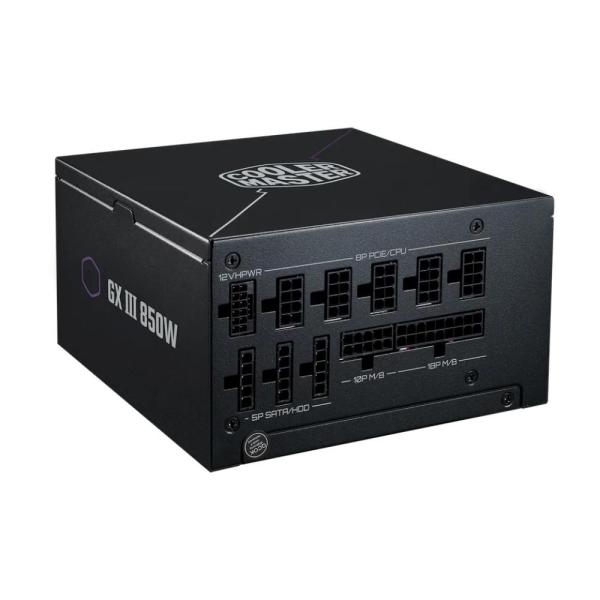 Cooler Master zdroj 850W GX III,  135mm,  80+ Gold,  Plně modulární,  ATX 3.02