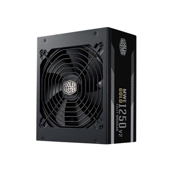 Cooler Master zdroj 1250W MWE Gold,  140mm,  80+ Gold,  Plně modulární,  ATX 3.1