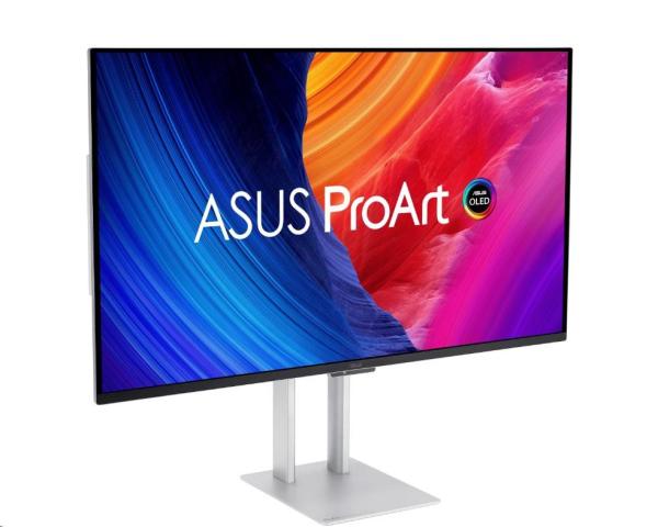 ASUS LCD 32” PA32UCDM ProArt 3840 x 2160 QD-OLED,  Ultra-slim,  240Hz,  0.1ms,  HDR-10,  HLG,  Dolby Vision,  Thunderbolt™ 4 PD3