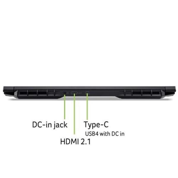 Acer Nitro V 17/ ANV17-41-R4CC/ R5-240/ 17, 3"/ FHD/ 16GB/ 1TB/ RTX 4050/ bez OS/ Black/ 2R10